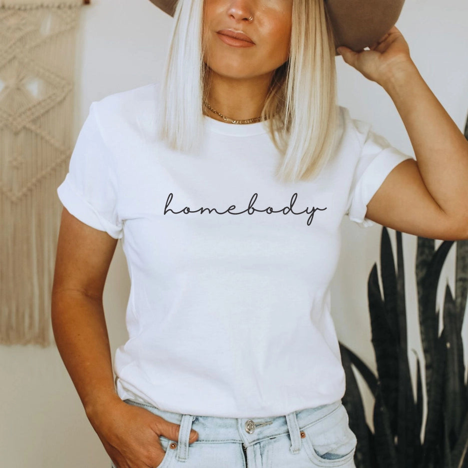 THE HOMEBODY T-SHIRT LINE
