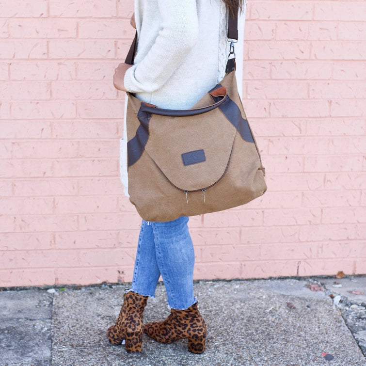 EVERYDAY ARMY GREEN TOTES-LARGE ONE LEFT!