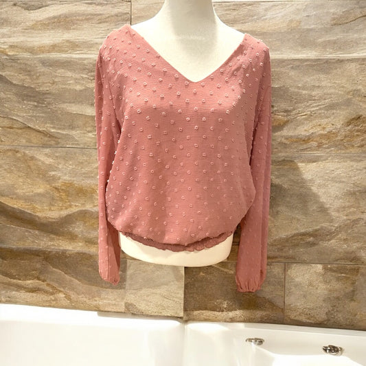 Adorable light weight spring -summer top!